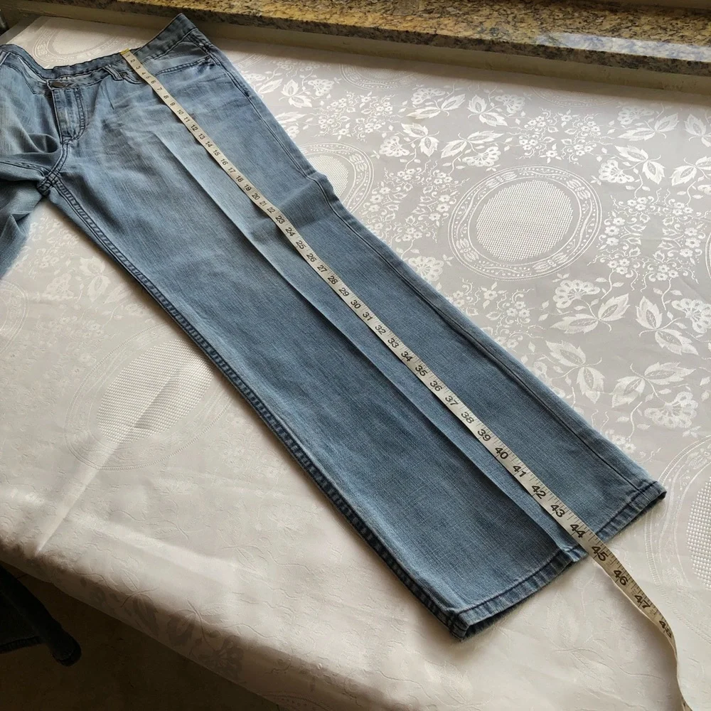 Calvin Klein Jeans Straight-Leg Regular-Fit Blue Denim Jeans Pants Men’s Size 38